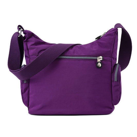 Women's Waterproof Crossbody Bag - Multiple Pockets