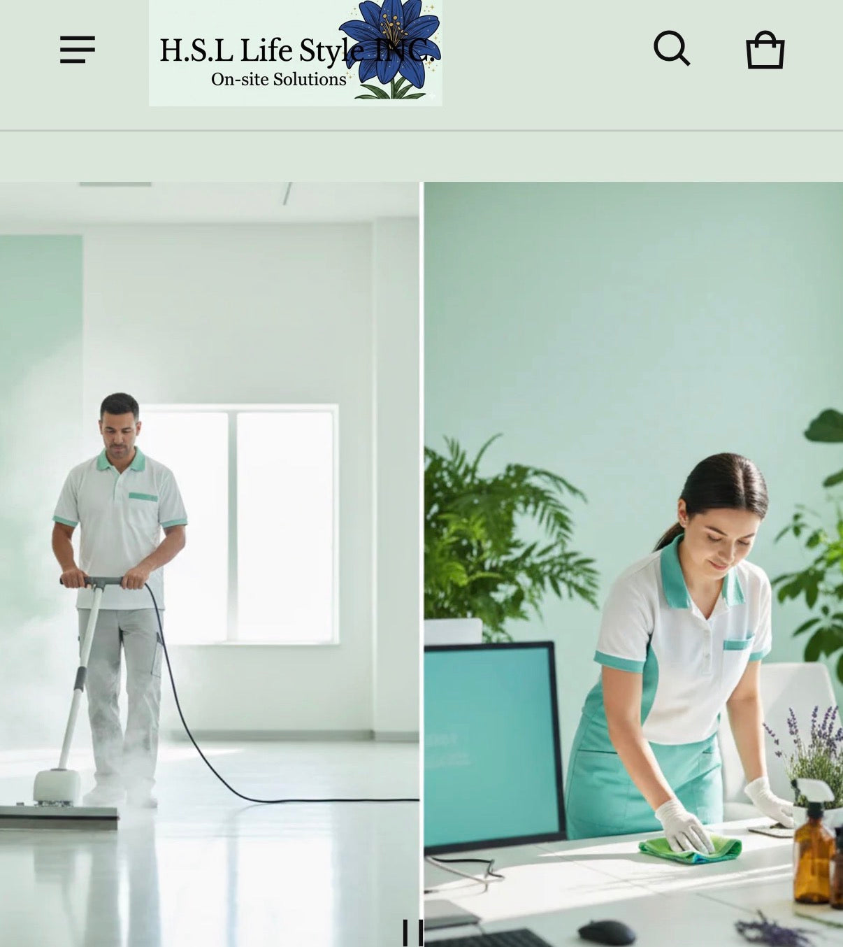 H.S.L. Commercial Cleaning Service best in the High Desert (760) 308-6826