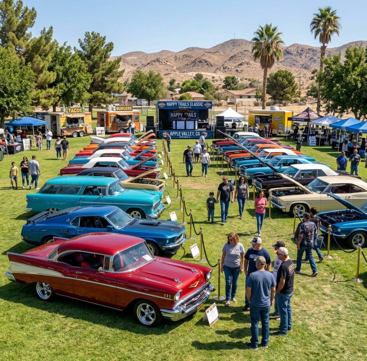 Apple Valley Ca Happy Trails Car Show