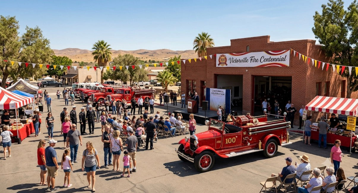 Victorville Ca Fire Centennial Celebration