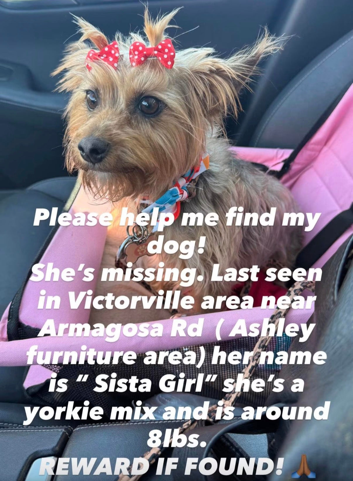 Please help me find Sista Girl last seen Victorville Ca