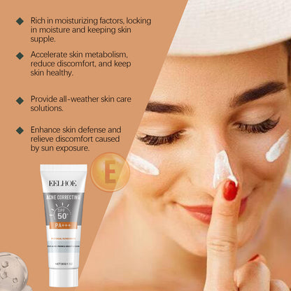 Physical Sunscreen - Hydrating Facial Sunblock with Moisturizing Formula