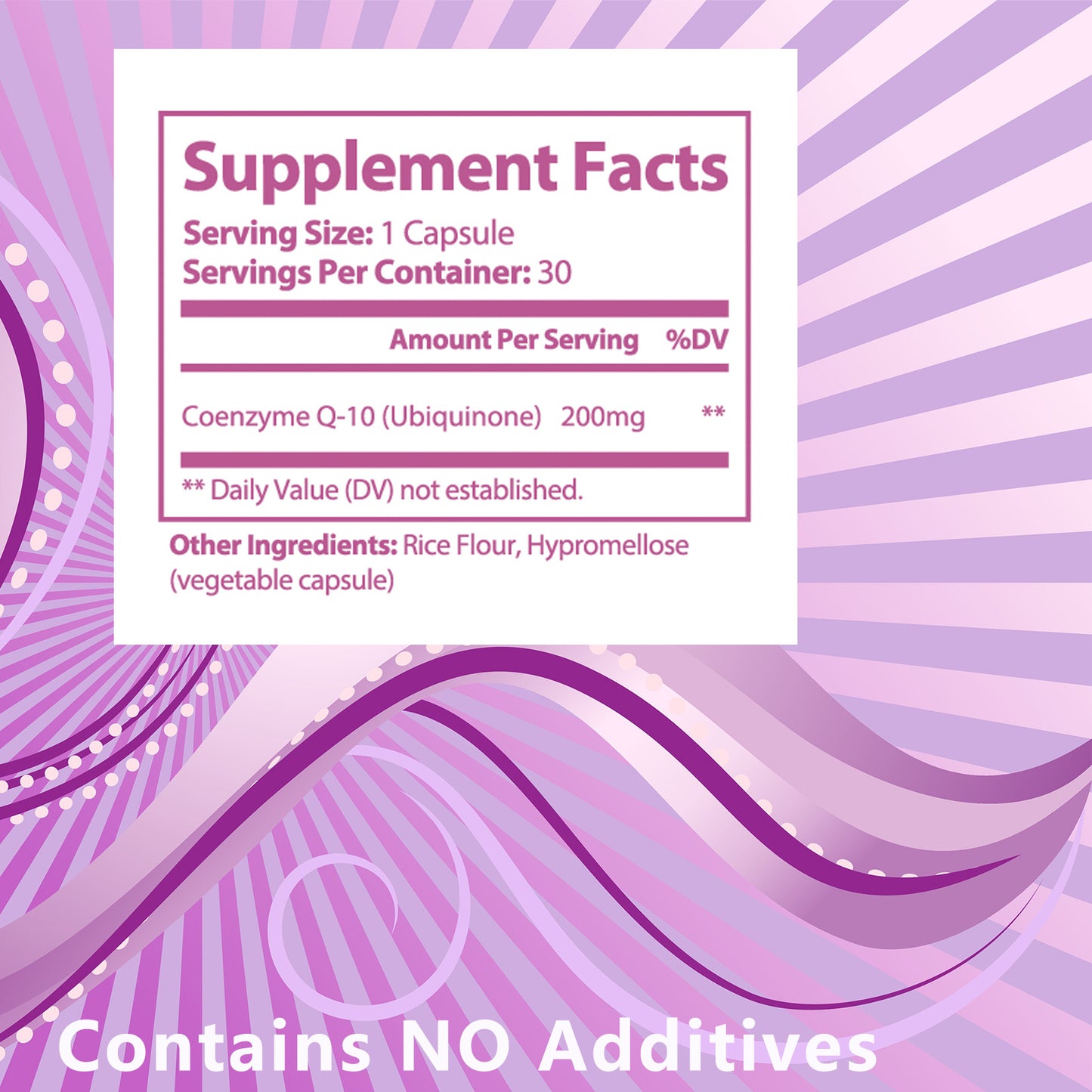 CoQ10 for Women - 200mg Antioxidant Supplement