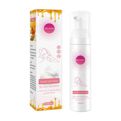 Hair Removal Spray - Gentle Depilatory Foam Mousse