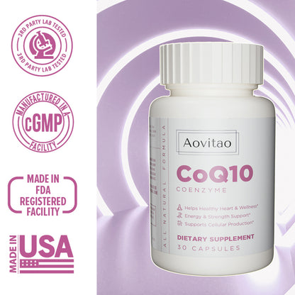 CoQ10 for Women - 200mg Antioxidant Supplement