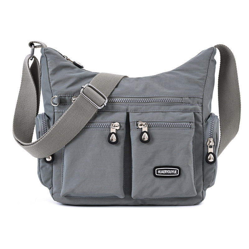 Women's Waterproof Crossbody Bag - Multiple Pockets