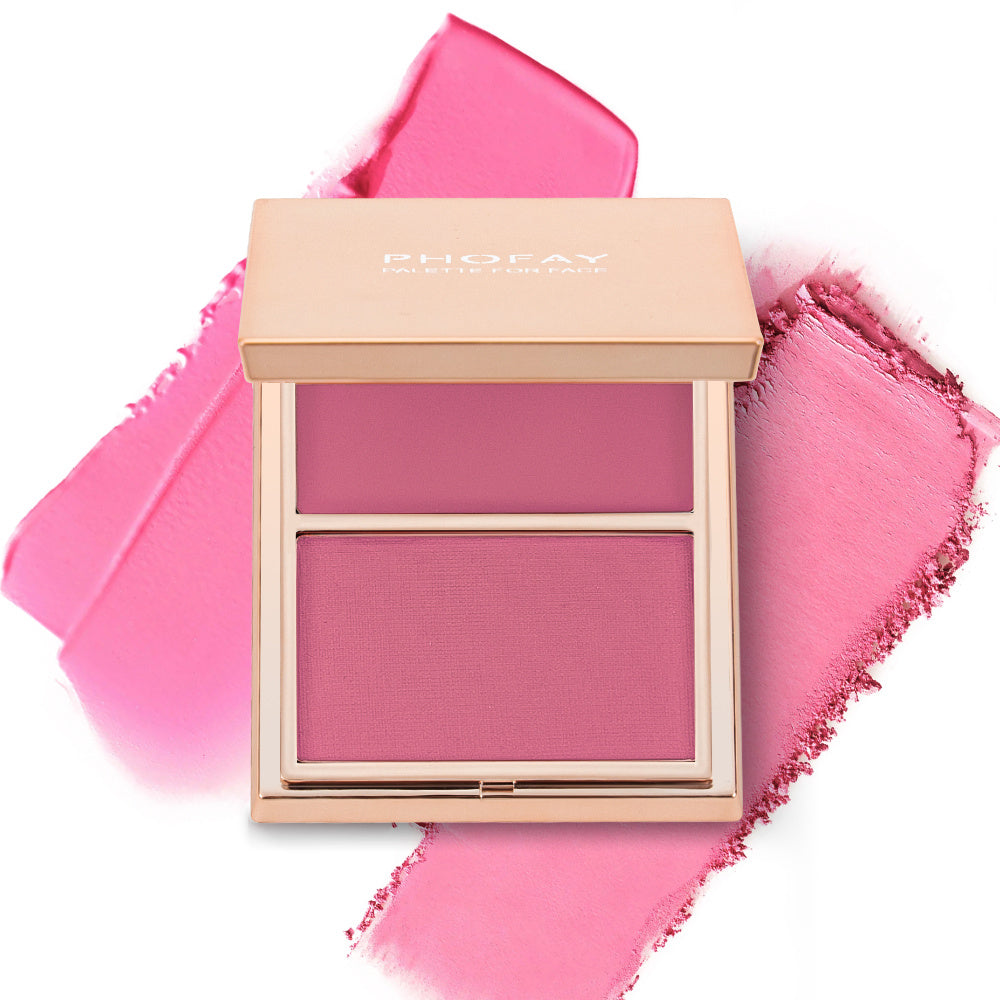 Cream & Powder Blush Duo - Double-Take Cheek Color