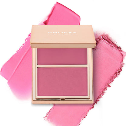Cream & Powder Blush Duo - Double-Take Cheek Color