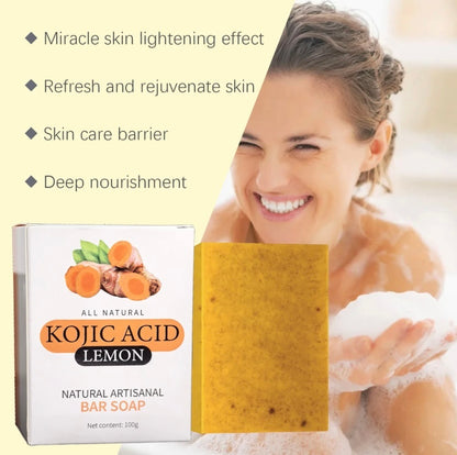 Kojic Acid Dark Spot Remover Soap - Vitamin C & Retinol
