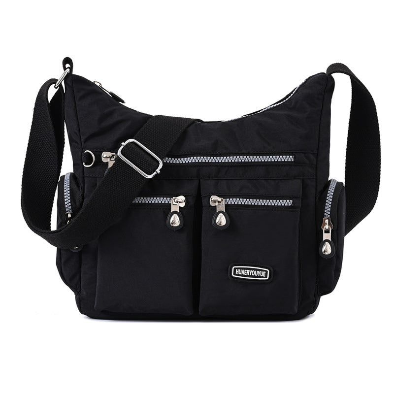 Women's Waterproof Crossbody Bag - Multiple Pockets