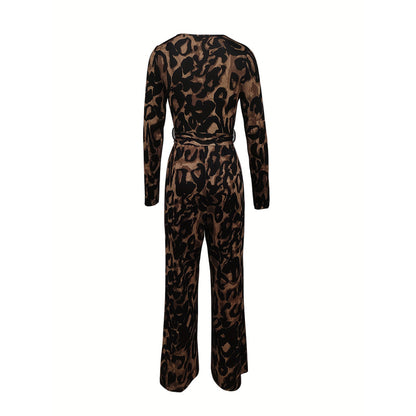 Women's Elegant V-Neck Jumpsuit