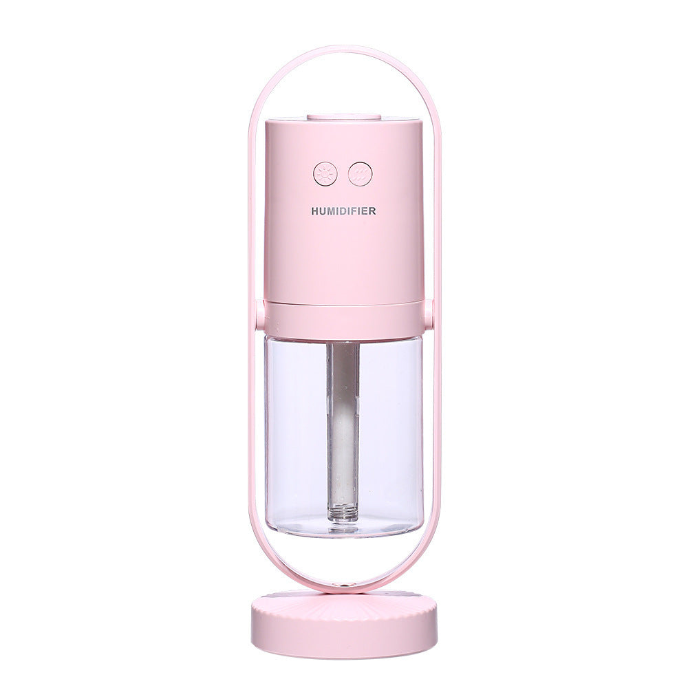 USB Air Humidifier with Projection Lights - Mini Mist Maker