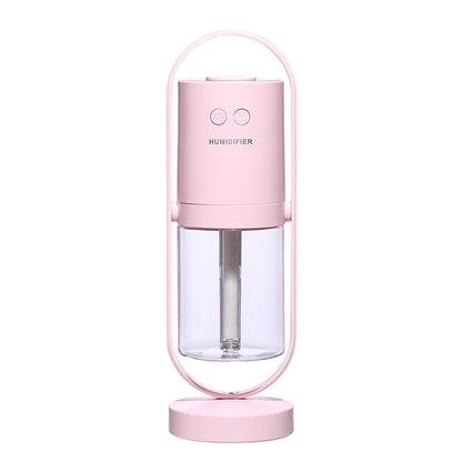 USB Air Humidifier with Projection Lights - Mini Mist Maker
