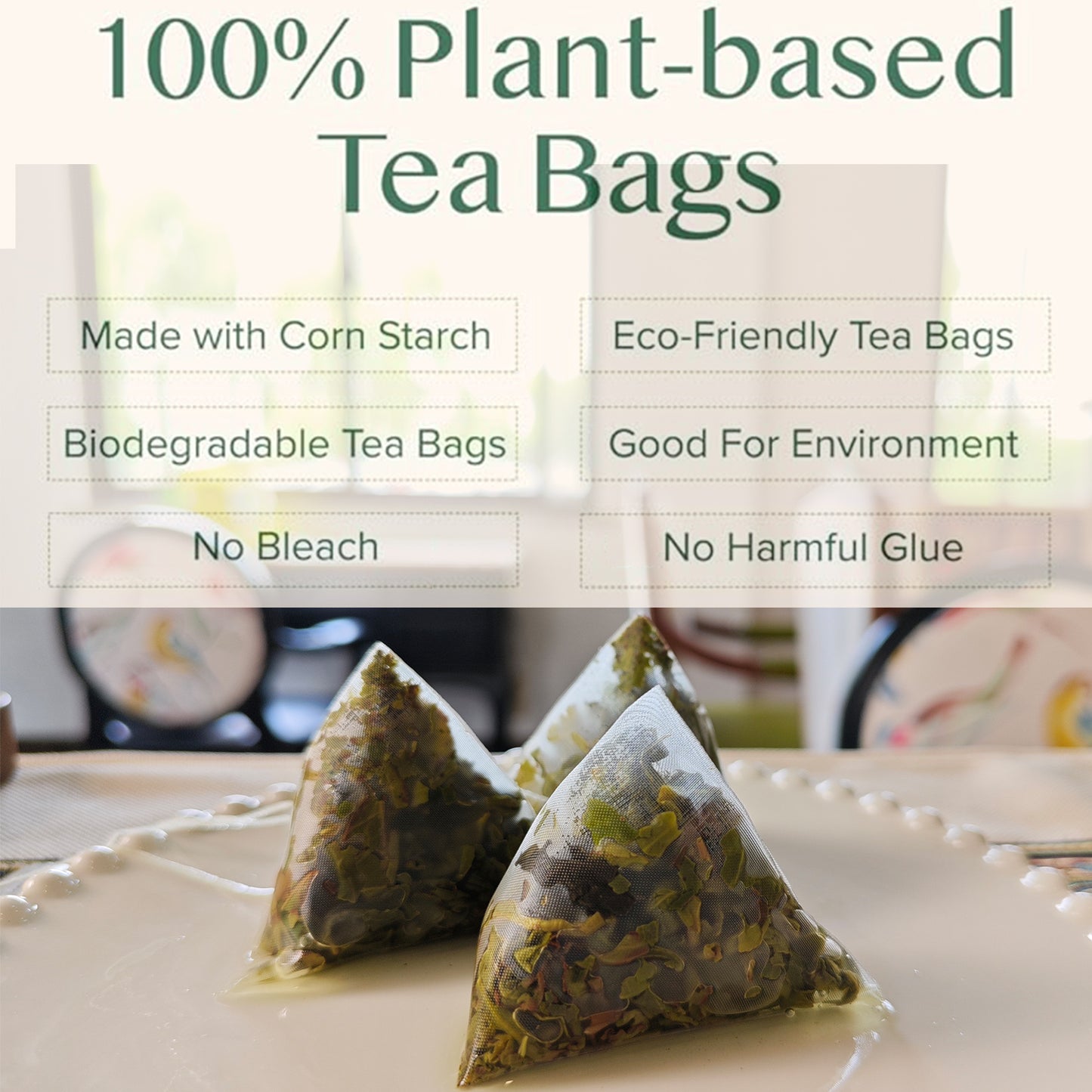Detox Cleanse Tea - Organic Herbal Oolong Tea Bags