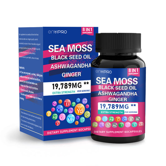Sea Moss Capsules - Premium Irish Sea Moss Supplement