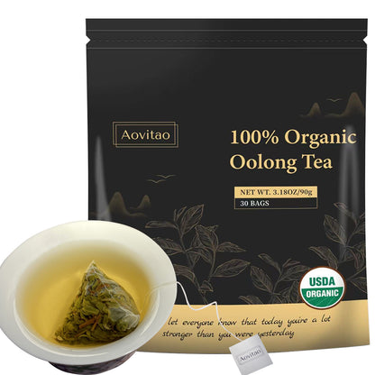 Detox Cleanse Tea - Organic Herbal Oolong Tea Bags