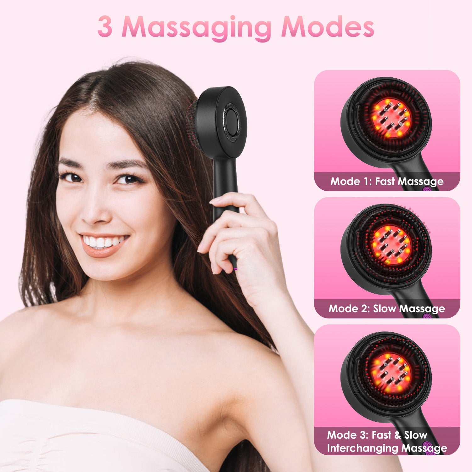 Red Light Scalp Massager