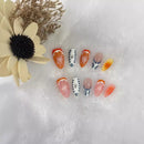 3D Grapefruit Press-On Nails