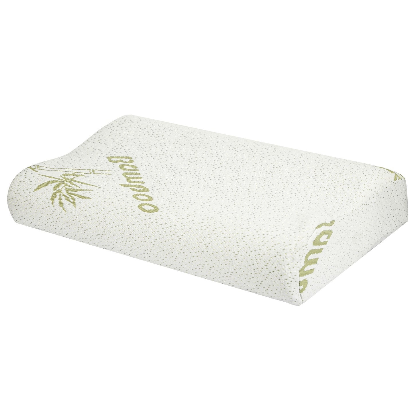 Bamboo Memory Foam Pillow - Cervical Neck Support (S-L)