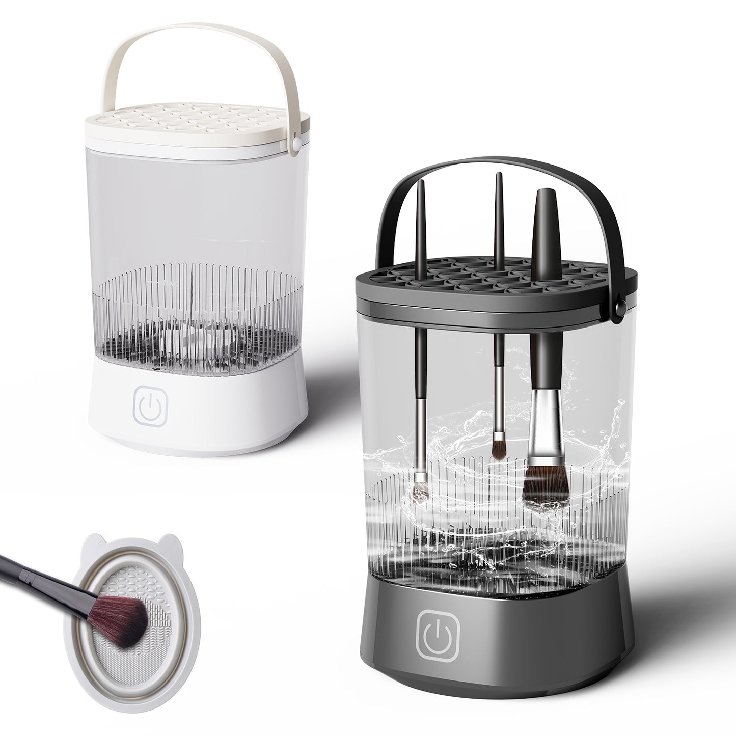 Electric Makeup Brush Cleaner - 9000 RPM Automatic