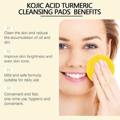 Turmeric Cleansing Pad - Exfoliating Makeup Remover