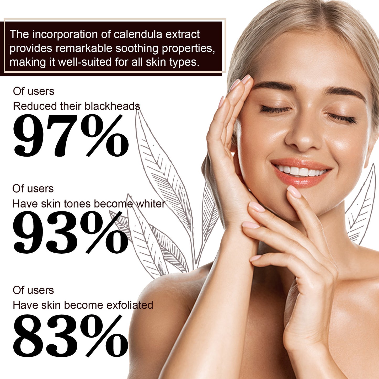 Black Tea Facial Mask - Deep Pore Cleansing & Hydrating Face Mask with Ginseng & Honey