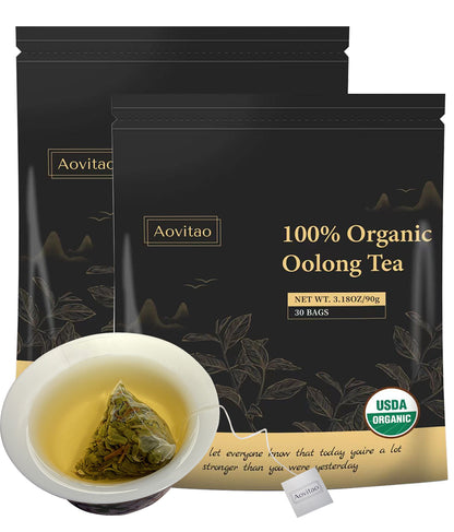Detox Cleanse Tea - Organic Herbal Oolong Tea Bags