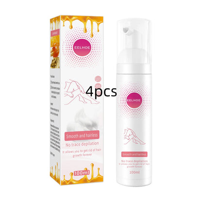 Hair Removal Spray - Gentle Depilatory Foam Mousse