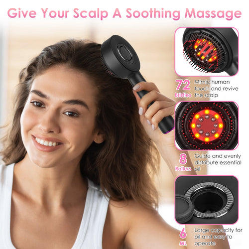 Red Light Scalp Massager