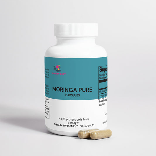 Premium Moringa Oleifera Capsules - Natural Superfood
