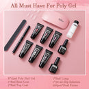 Poly Gel Nail Kit