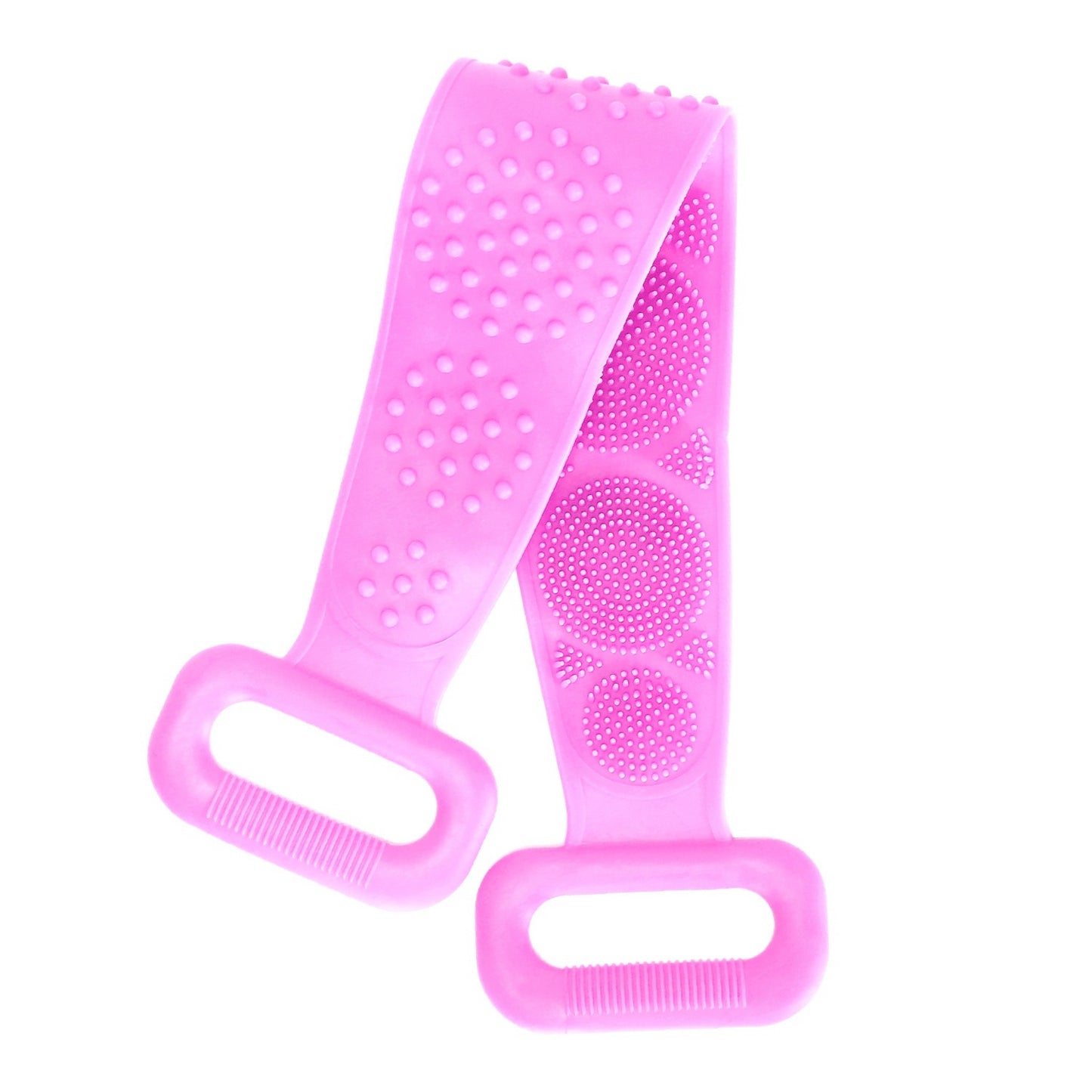 Silicone Back Scrubber Belt - Exfoliating Shower Brush