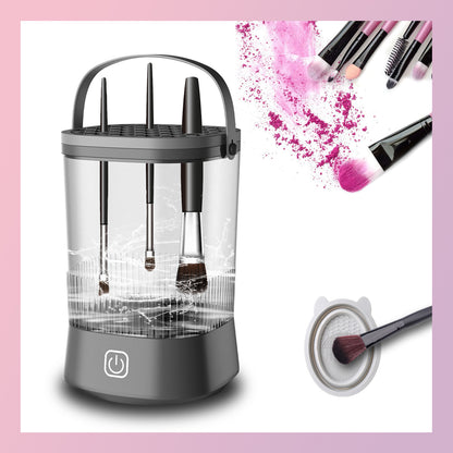 Electric Makeup Brush Cleaner - 9000 RPM Automatic