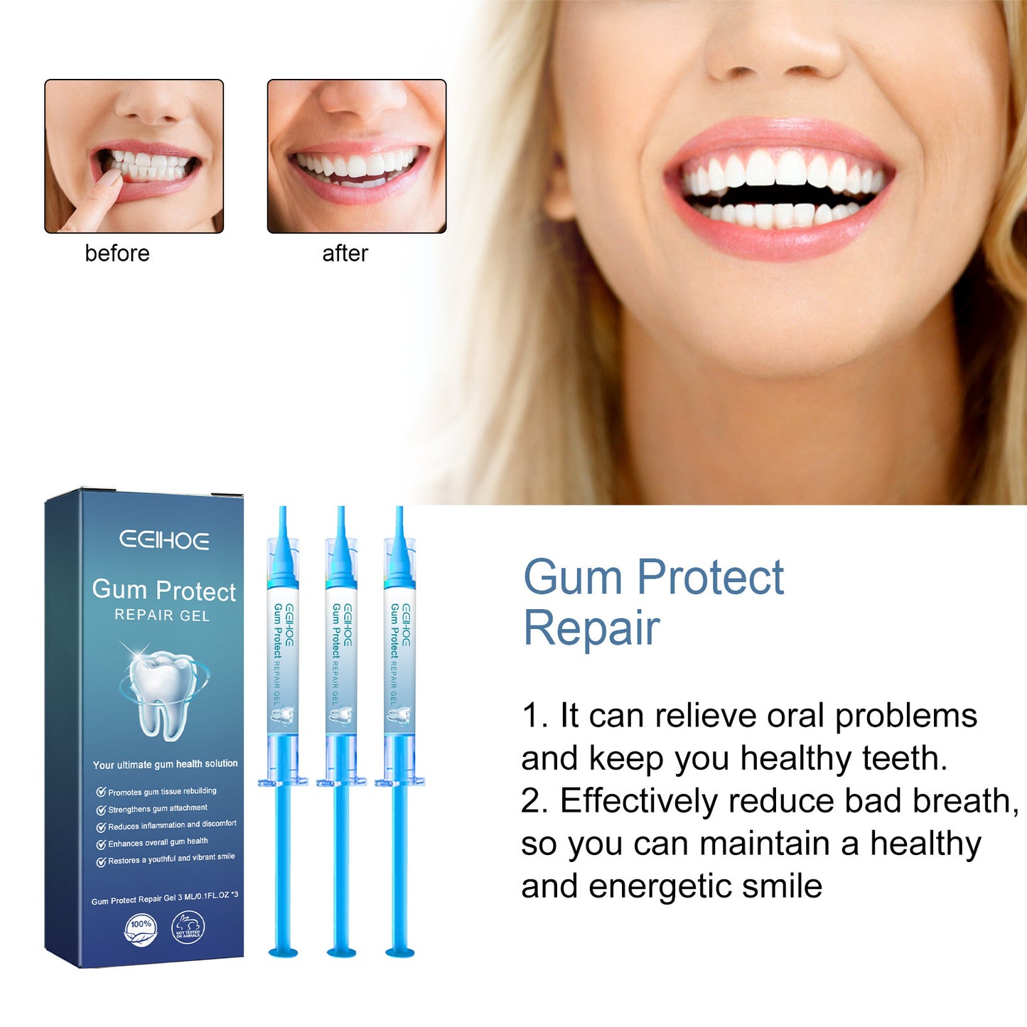 Gum Repair Toothpaste - Tooth Stain Cleaning