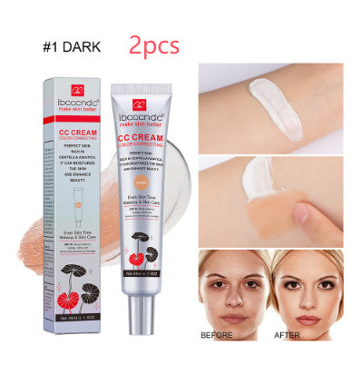 Moisturizing CC Cream - Waterproof Concealer Makeup