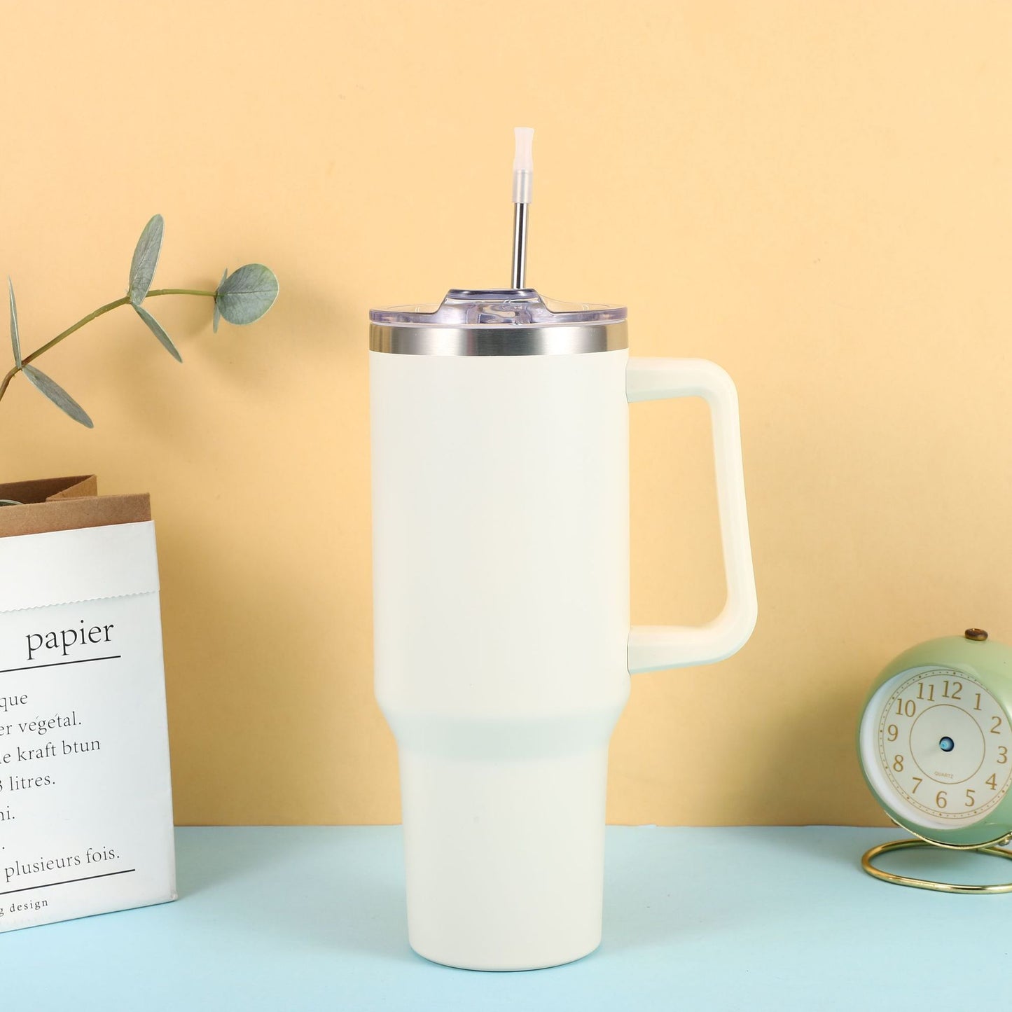 40oz Stainless Steel Tumbler - Large Insulated Cup