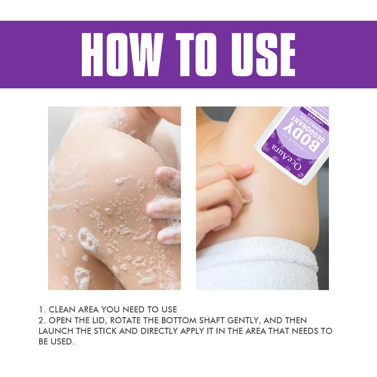 Lavender Deodorant Stick