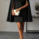 Cape Blazer Dress