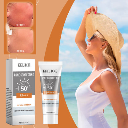 Physical Sunscreen - Hydrating Facial Sunblock with Moisturizing Formula