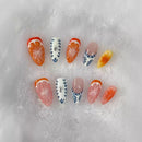 3D Grapefruit Press-On Nails