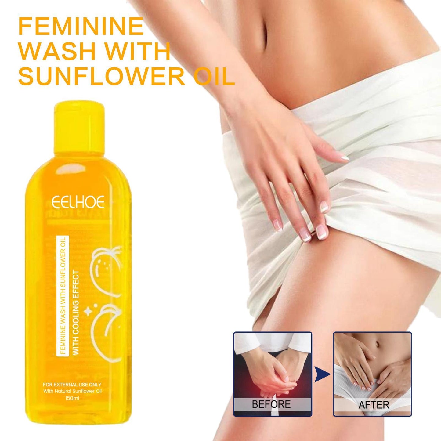 Sunflower Oil Shower Gel - Moisturizing Body Wash