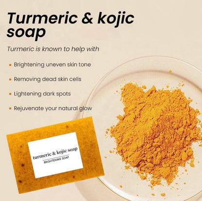 Kojic Acid Dark Spot Remover Soap - Vitamin C & Retinol